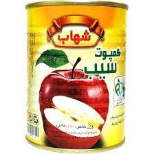 خرید عمده اینترنتی کمپوت سیب 350 گرمی + قیمت فروش فوق العاده